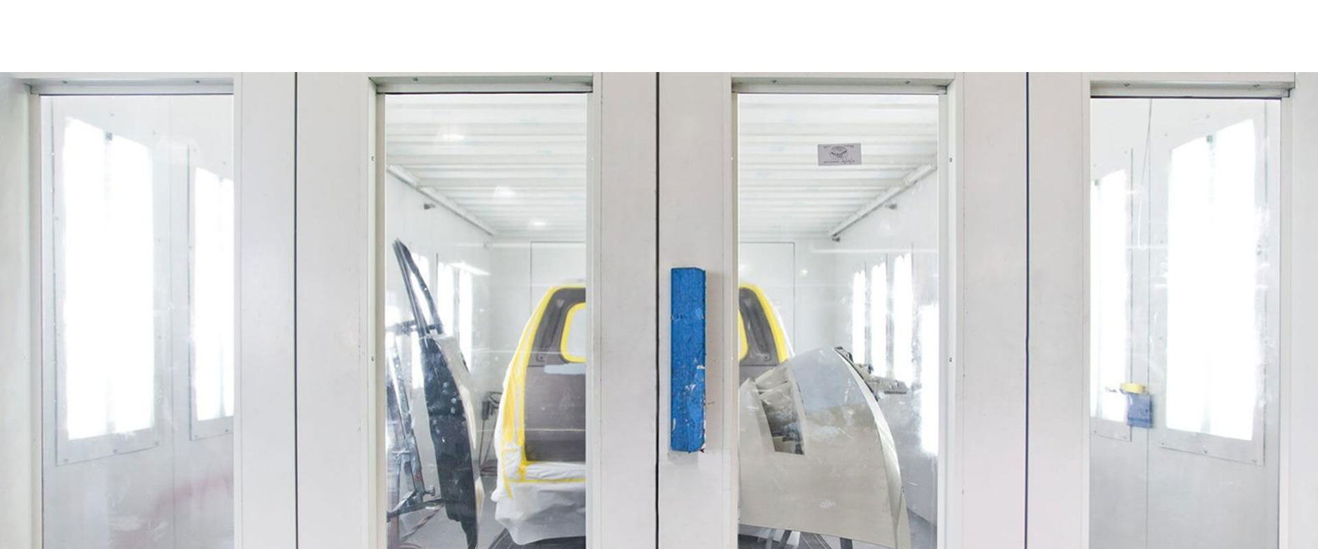 Auto body repair shop